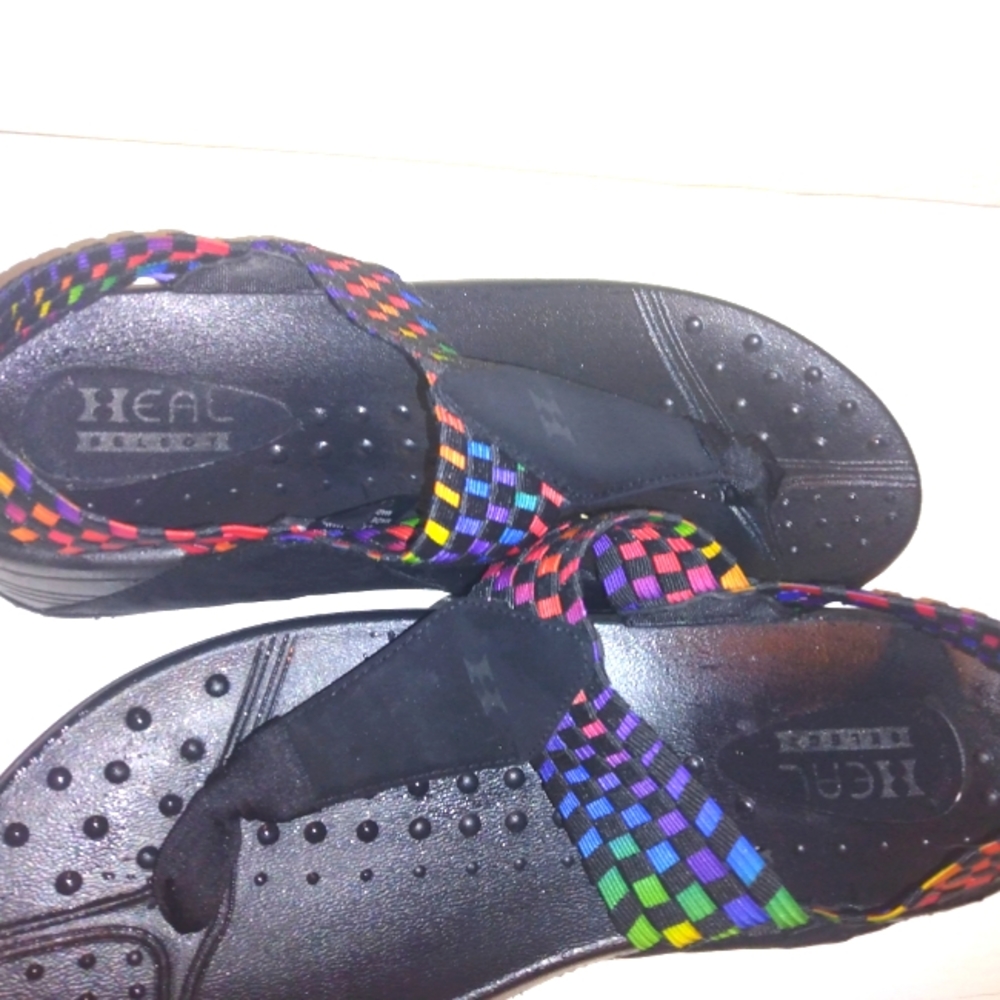 EUC Heal USA select sandals